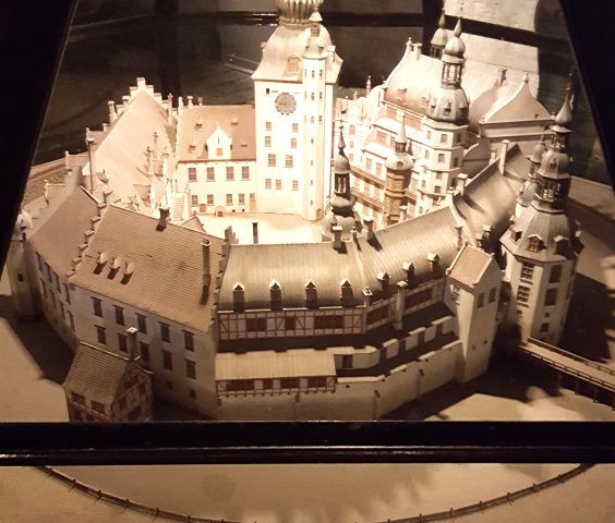 Kopenhagen Slot, Modellansicht des ursprünglichen Schlosses. Reiseblog pilzli